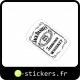 stickers jack daniels 