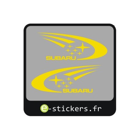 Logo Subaru jaune