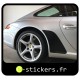 Protection adhésive aile arriere porsche 996